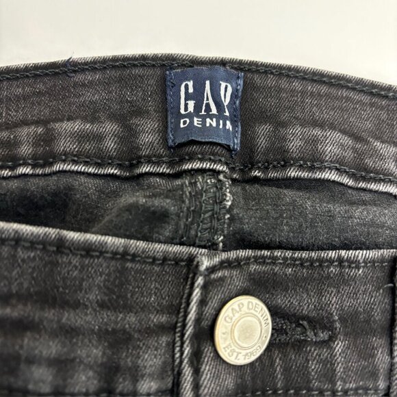 Gap Favorite Jegging Women's size 30 Black Denim jeans - Picture 2 of 4